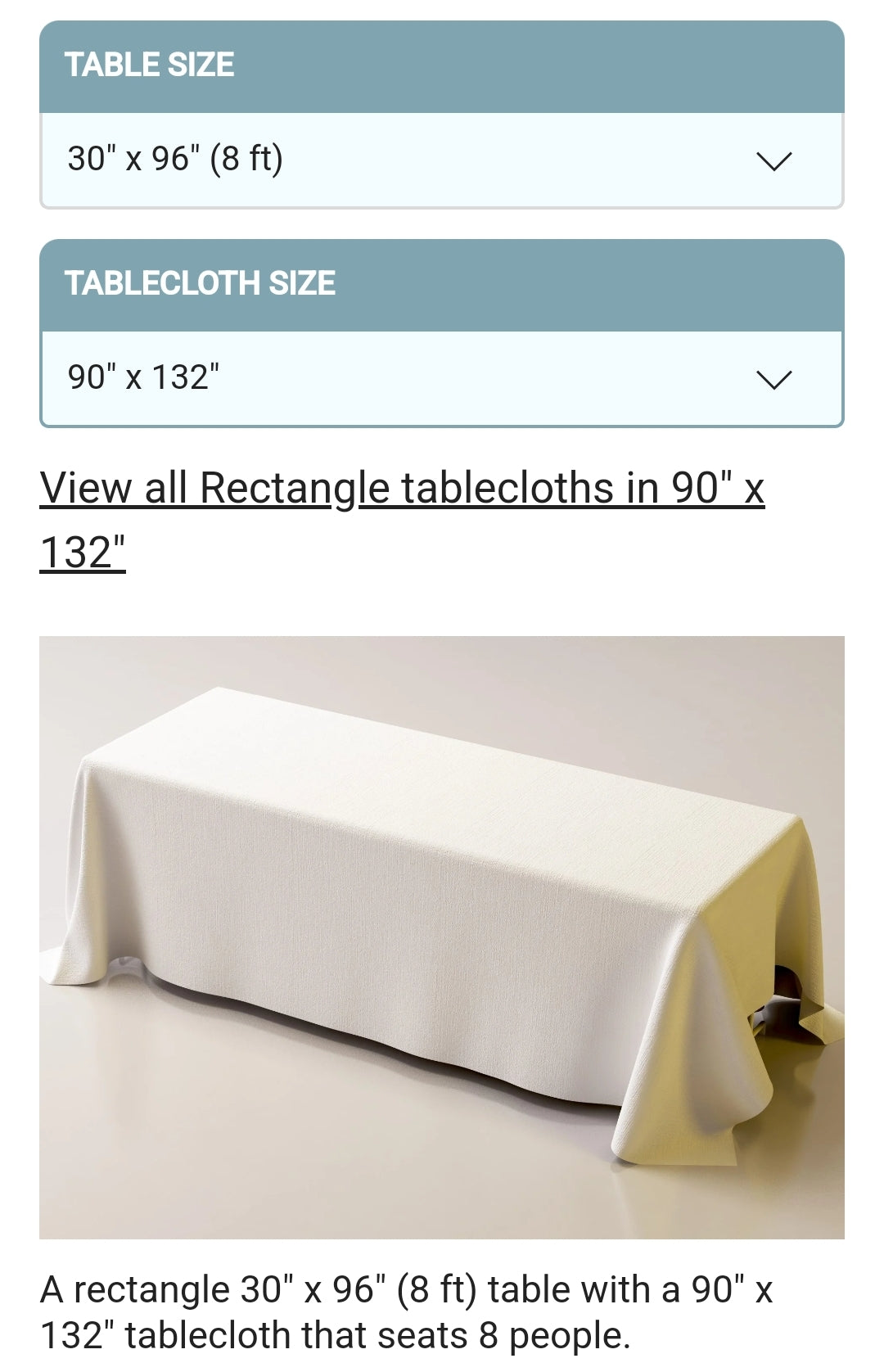Tablecloths/Linens