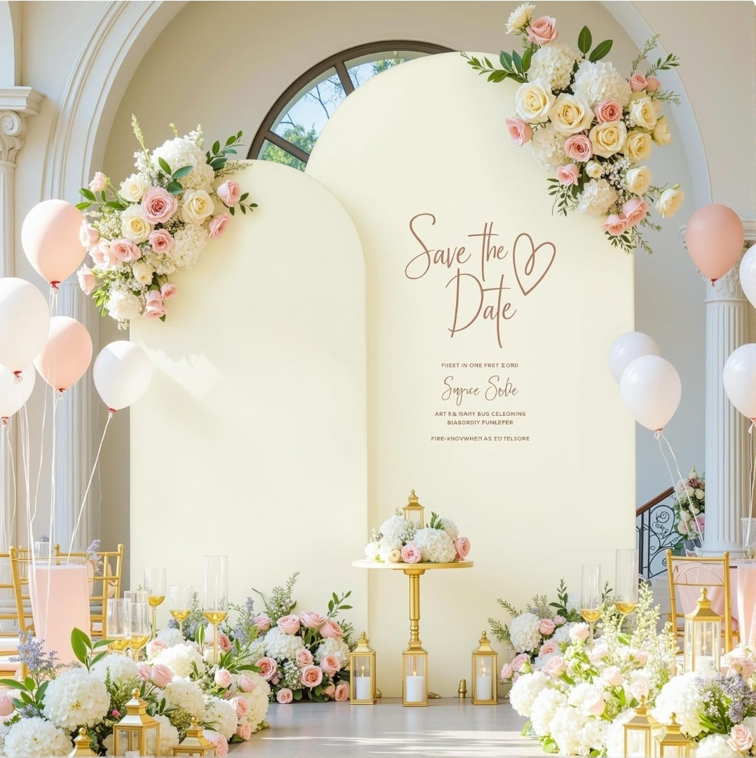 Metal Arch Backdrop Stand