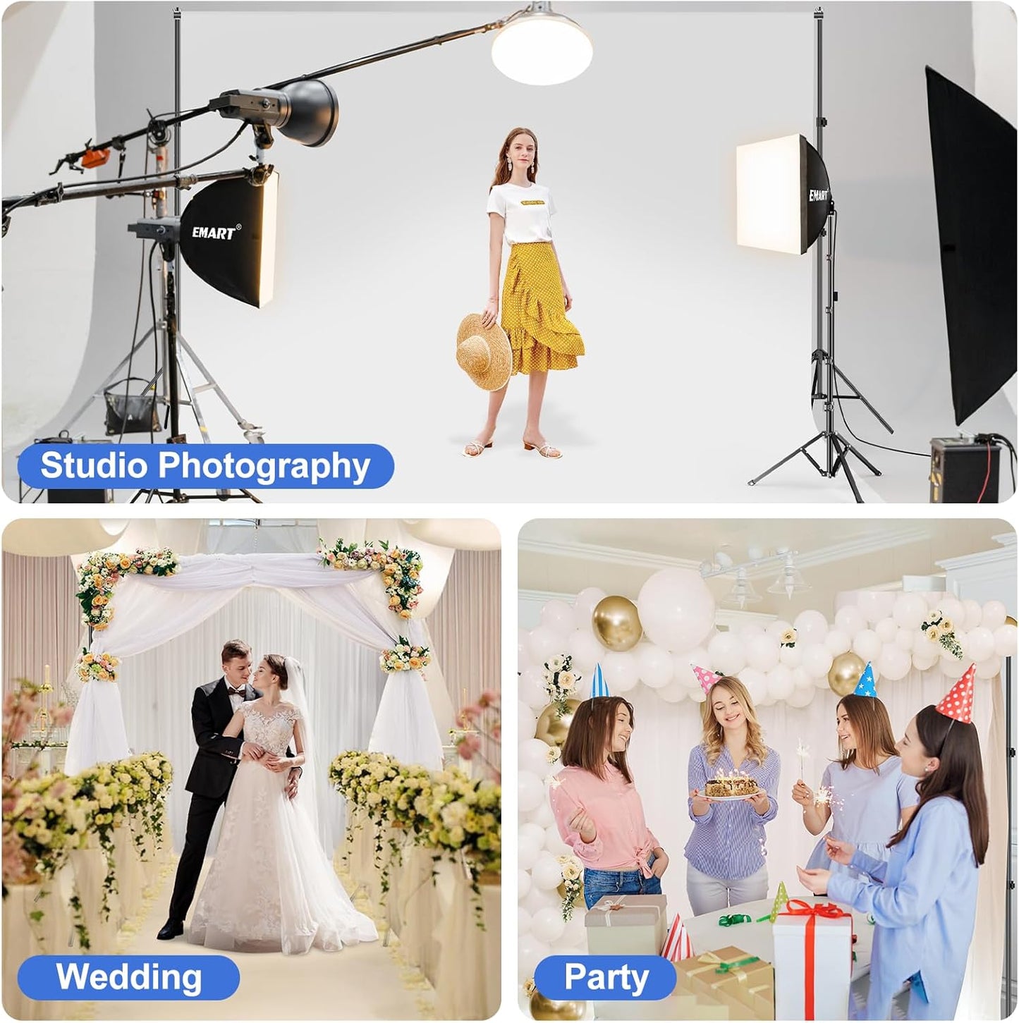 Backdrop Stand 10x7ft(WxH)